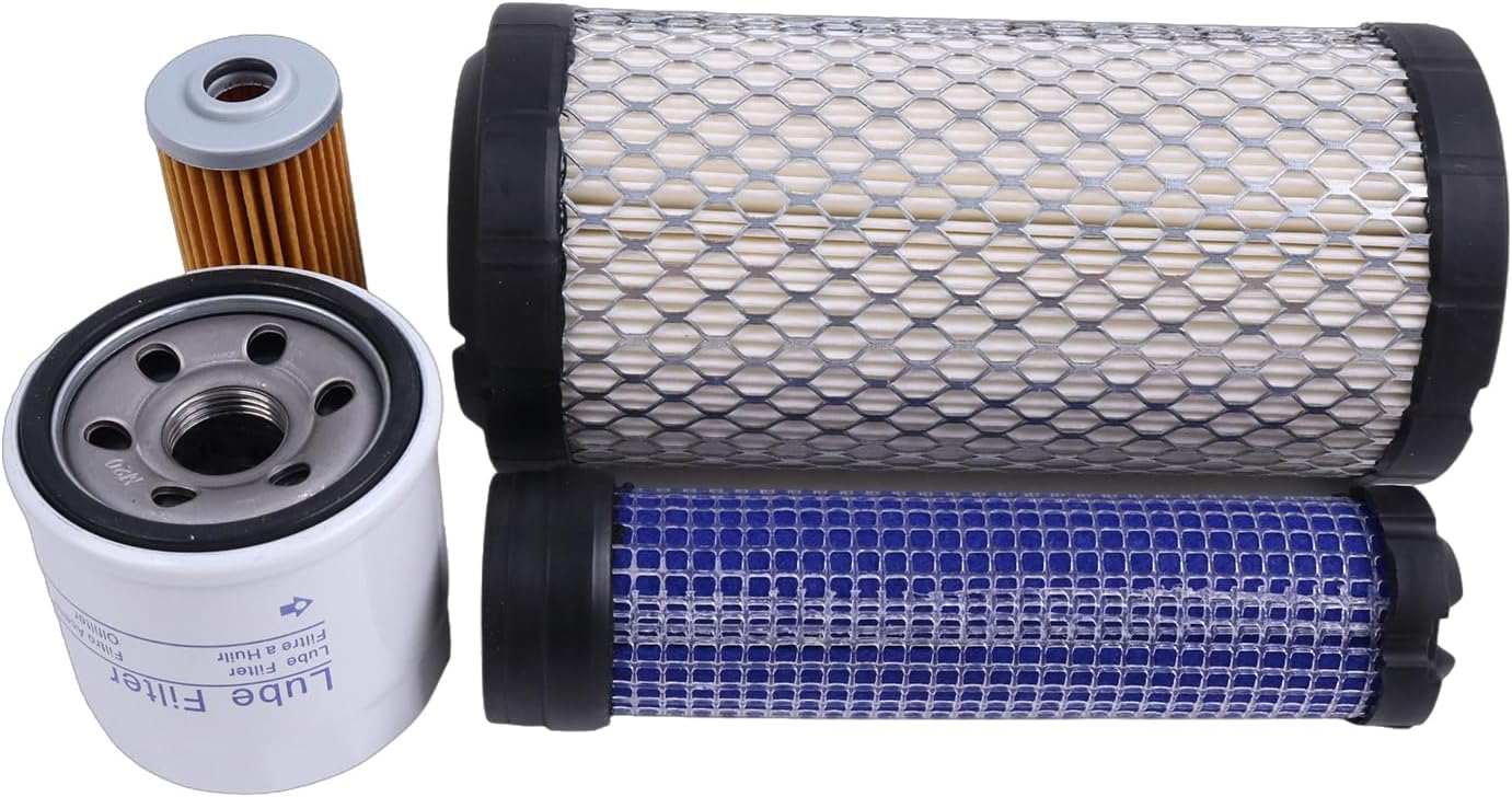 New Maintenance Filter Kit #LG260 No Oil Compatible with JD Gator XUV850D XUV855D XUV865E XUV865M X495 X595 X740 X744 X748 X749 X750 X754 X758 X950R 2030A HPX815E Gator TH
