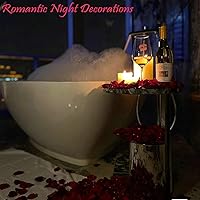 Vista 109 de CODE FLORIST 1100 pétalos de rosa de seda para el día de San Valentín, pétalos de rosa falsos para noches románticas, bodas, propuestas