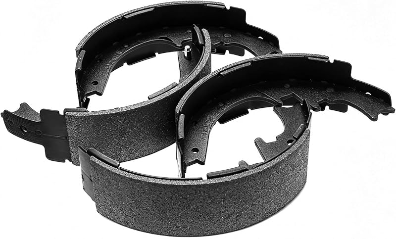 Jogo de sapatas de freio a tambor traseiras EXPPOWER S705 para Ford Ranger e Mazda B2300, B2500 e B3000 1995–2010 – 4 unidades