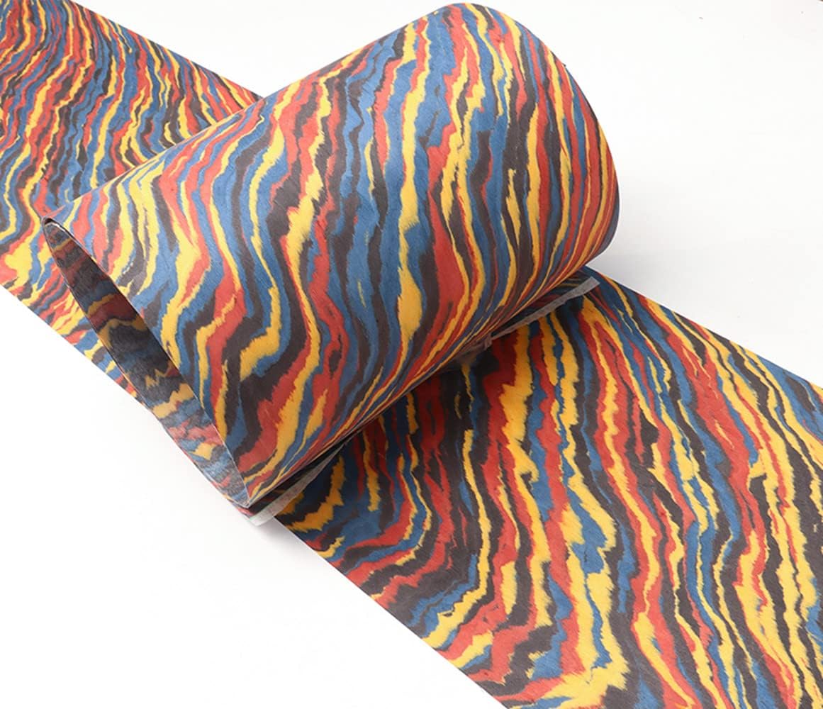 Colorful Technology Wood Veneer Sheet(30x250CM) Furniture Restoration Sheets for Loudspeaker Speaker Showcase Cabinets Table Shelves Kitchen Furniture Hotel (A)