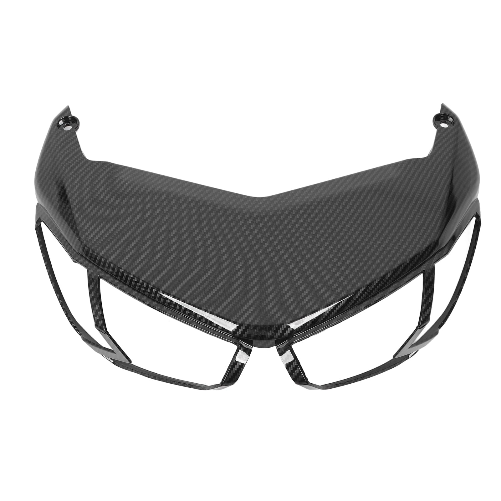 Cubierta de Luz Trasera Estilo Fibra de Carbono para NMAX 125155 2020-2024, Diseño Elegante y ABS Duradero, Fácil Instalación con Tornillos Originales Fijos