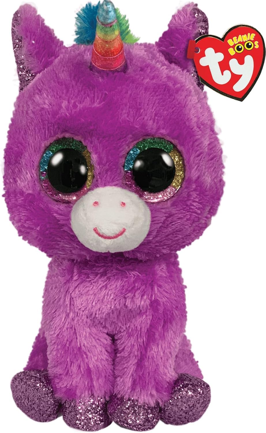 Ty Boo Buddy Rosette The Unicorn 23 Cm