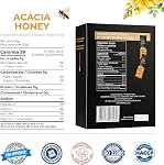 HONIGMA® Deliciously Sweet Chéris - 50 Compte (12g Chaque)--Miel d'Ukraine pur Source durable Bursting avec saveur & Bienfaits pour la santé : Délicieusement doux, d'origine durable, Snack énergétique naturel, Bursting with Flavor & Avantages pour la santé