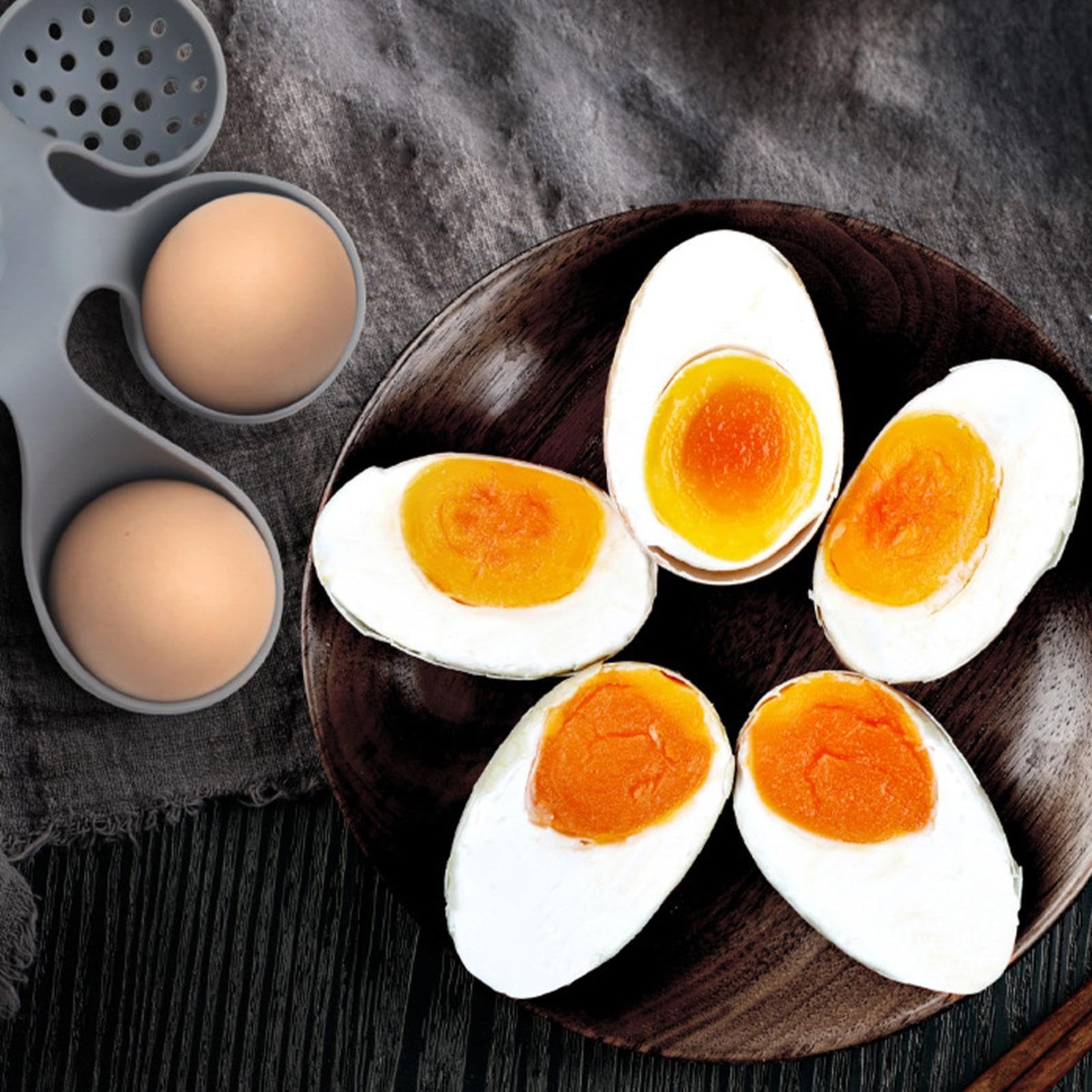 Cuociuova Sode In Silicone - Portauova Per Bollitura Perfetta Senza Crepe, Facile Da Usare - Foto 11