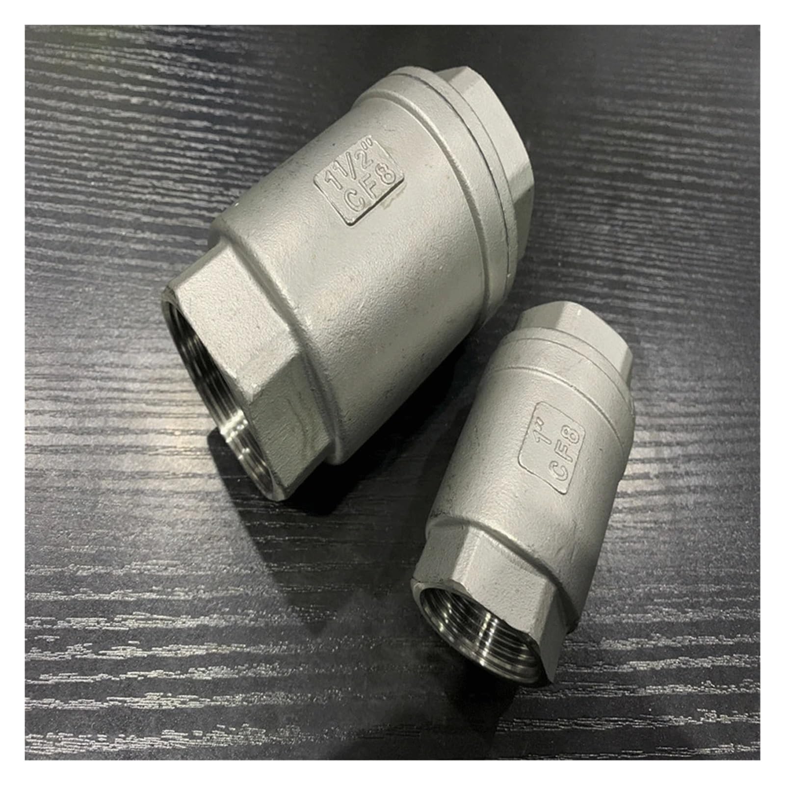 LIUCH 1/4" 3/8" 1/2" 3/4" 1" 2"-4" BSPT Femmina 201 304 316 Acciaio Inossidabile unidirezionale Valvola di ritegno Verticale con Tenuta Dura o Morbida(DN32 1.25 inch BSP,SS304 Soft Seal)