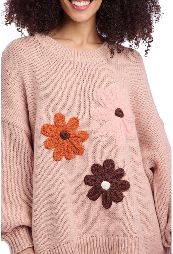 Mud Pie Women's Farley Floral Sweater - Image 3