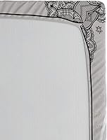 Vista 9 de Ambesonne - Sábana bajera ajustable multicolor, en colores y tres tamaños Azul y gris