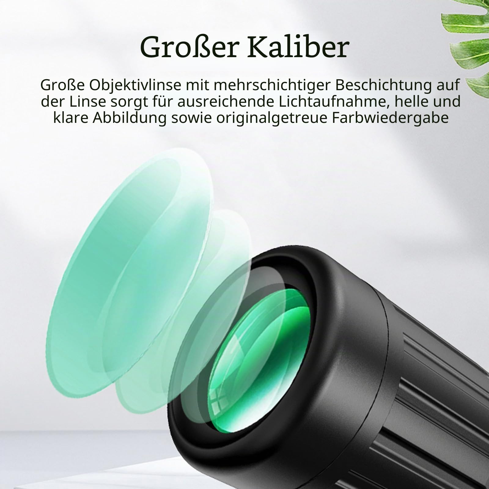 Precisions Optischer Entfernungsmesser Monokular 12-fach vergrößern leichte Entfernungsmesser für Beobachtung im Freien & Entfernungsmessung Sichtabsehen Monokular
