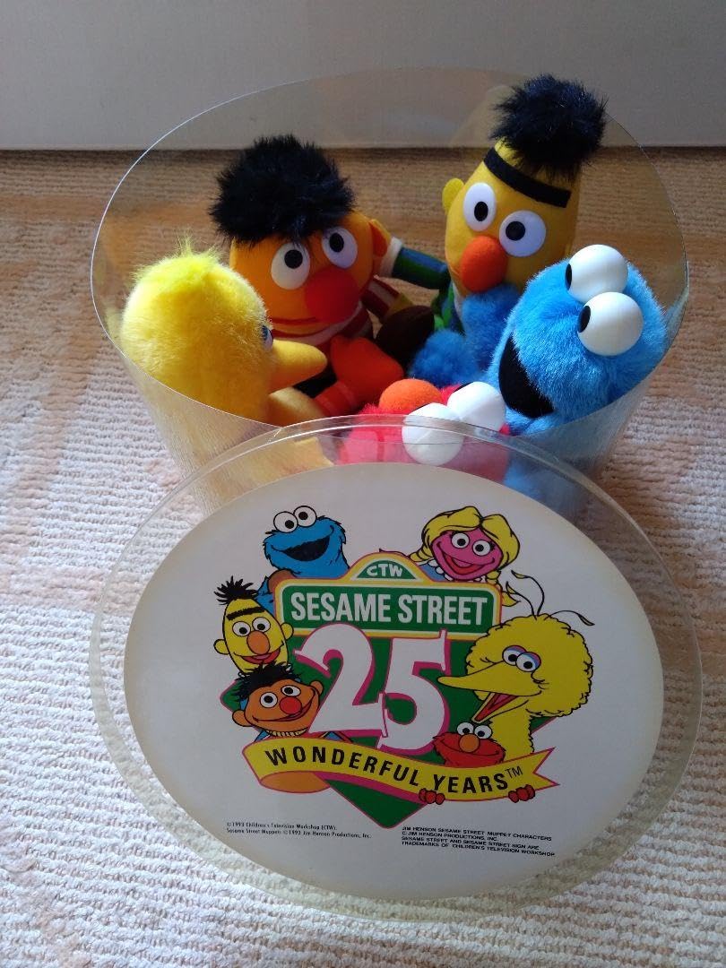 激レア　当時物　1993 セサミストリート25周年　限定BOXセット　入手困難 Amazon.co.jp: 1993 セサミストリート25周年 限定セット