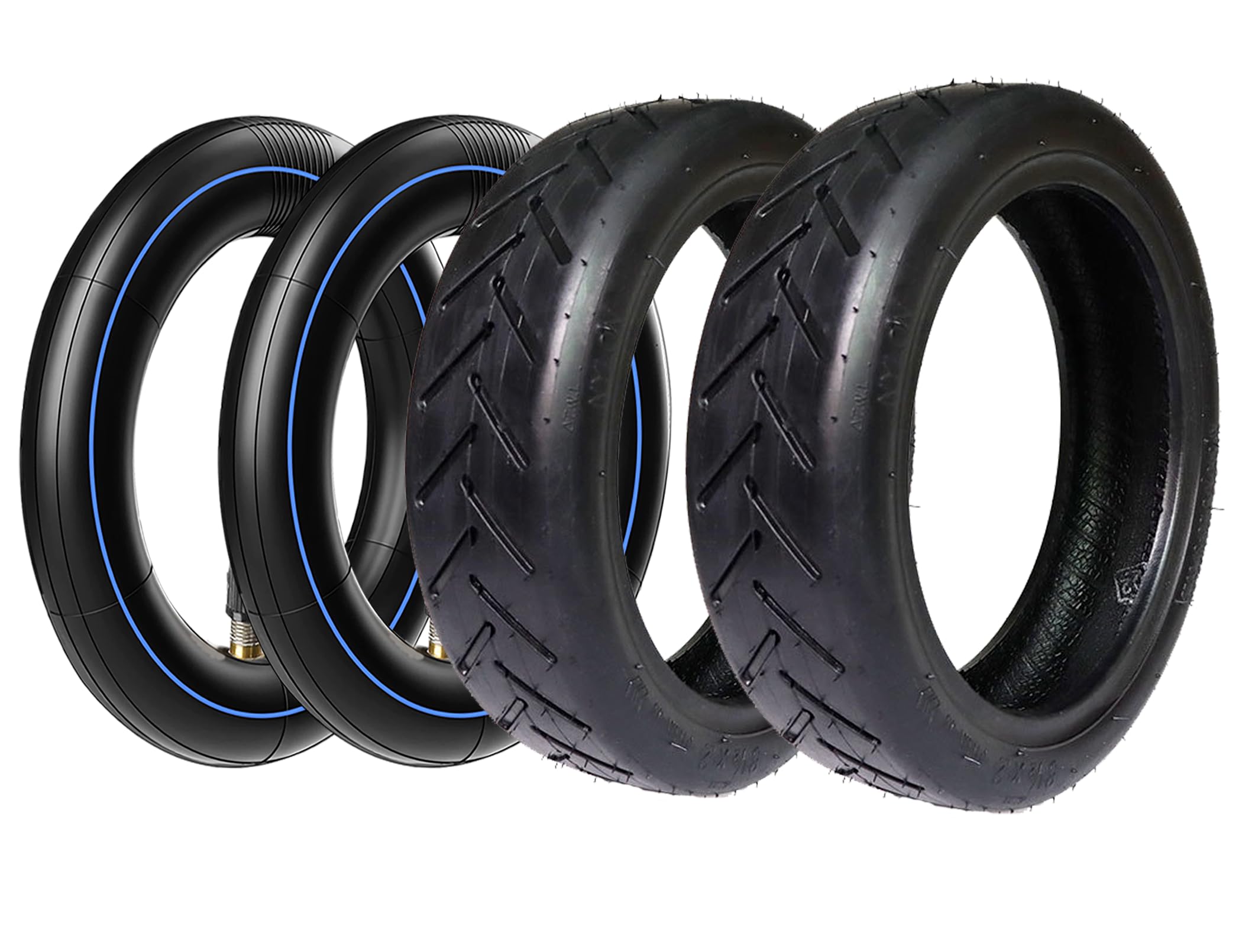 8.5 Inches Inner Tube& Outer tire for Electric Scooter, 50/75-6.1 Inflated Tire, 8 1/2 Replacement Wheel, Rubber Tyre for Gotrax GXL V2/ XR/Apex XL/ &