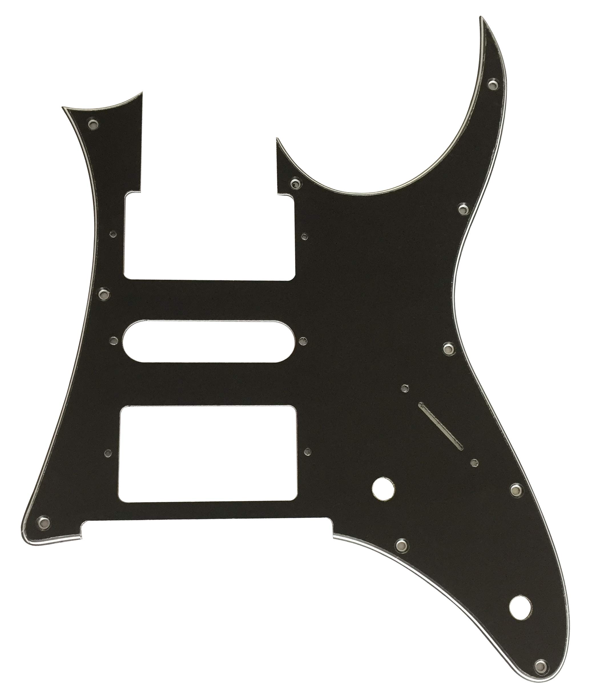 For Ibanez RG 350 DX Style Guitar Pickguard Scratch Plate (3 Ply Black)