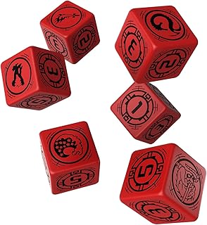 Qworkshop Battletech House Kurita D6 Dice (6)