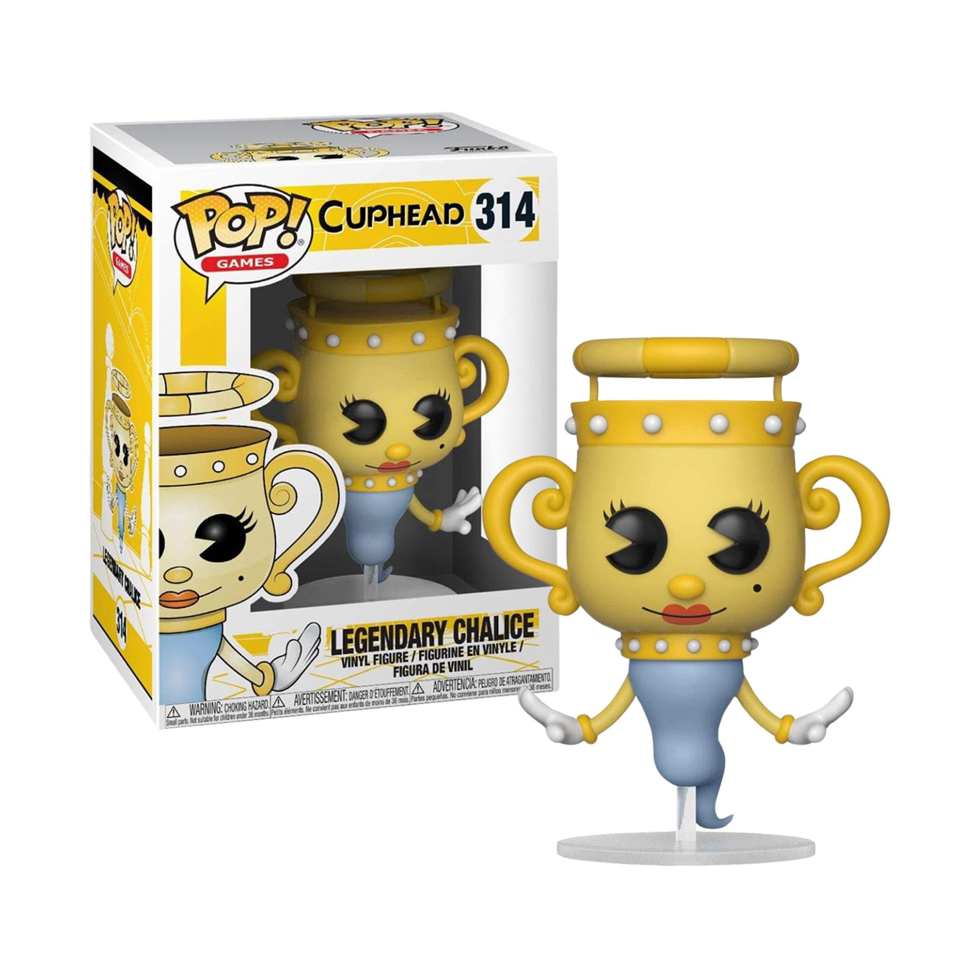 Amazon.com: Funko Pop! Games: Cuphead - Legendary Ghost