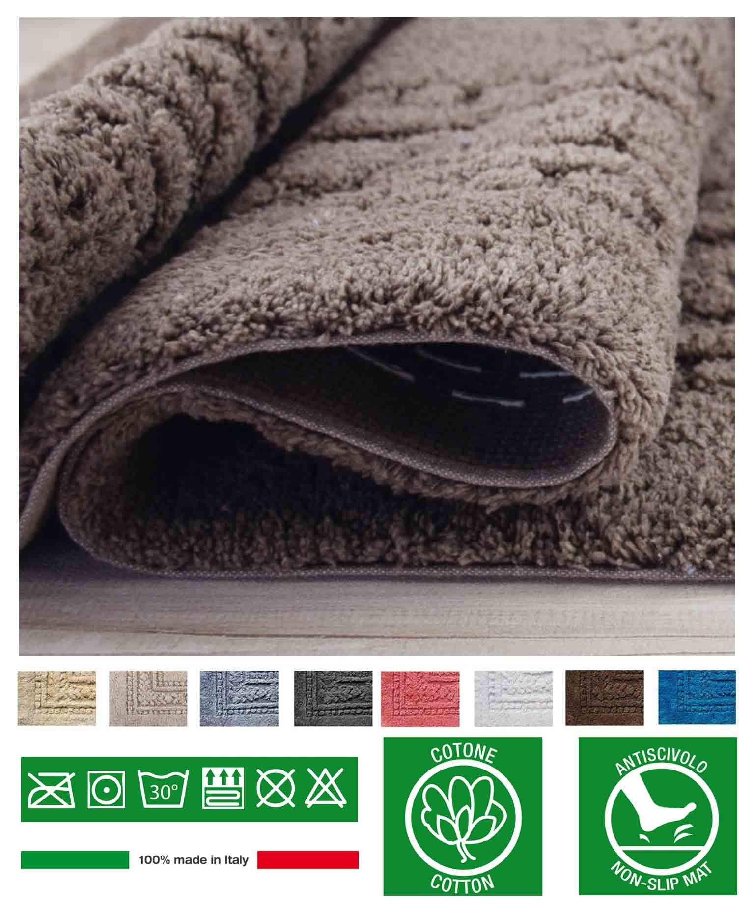 Tessuto Arredamento Panama Damascato Ecrù Rosa Antico. 0.50 x 1.40