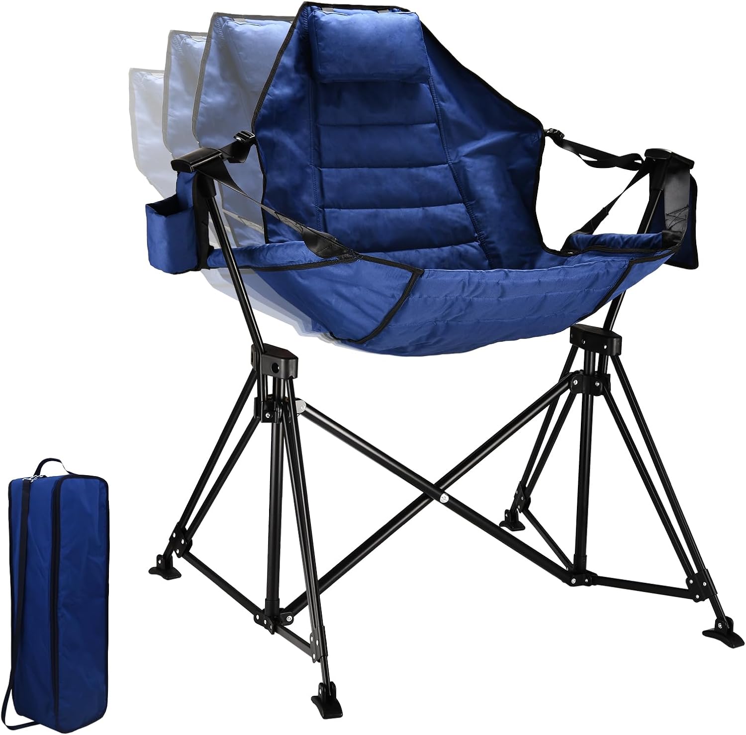 350 lbs Folding Chairs Outdoors Hammock Camping Chair