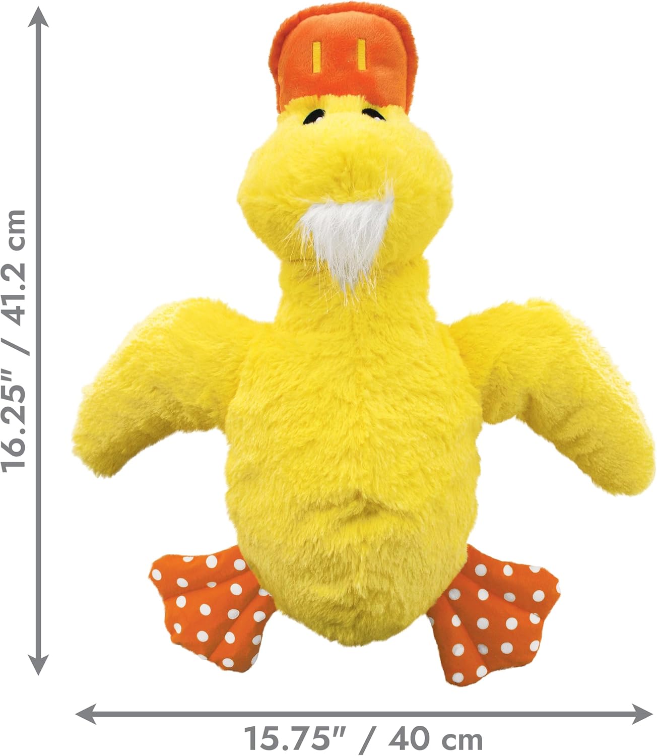 KONG Company 38748523: Comfort Duck Jumbo Dog Toy, XL, for All Breed Sizes