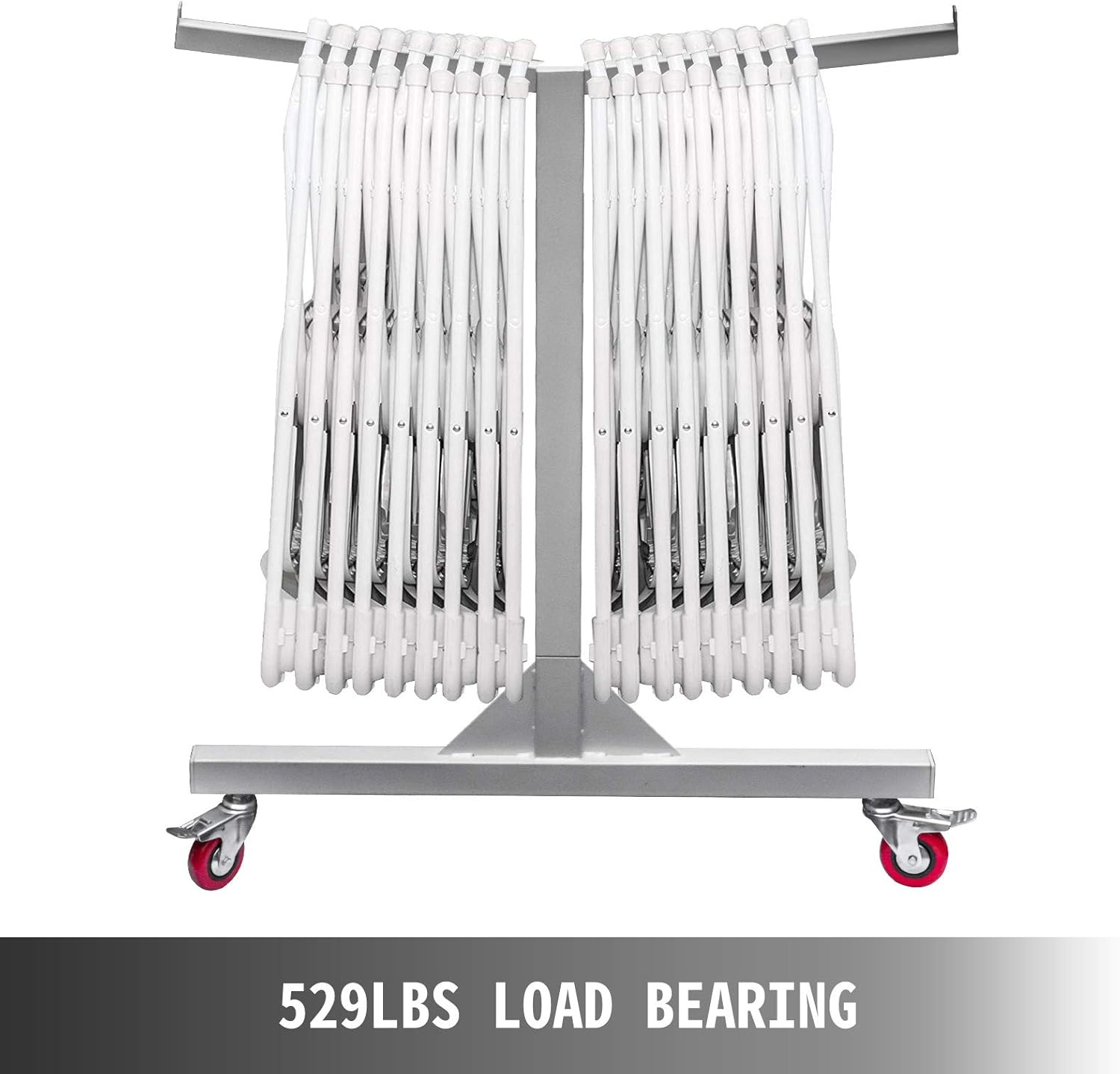 Buy Happybuy Folding Chair Cart Silver Gray Folding Chair Rack Buy Happybuy Folding Chair Cart Silver Gray Folding Chair Rack