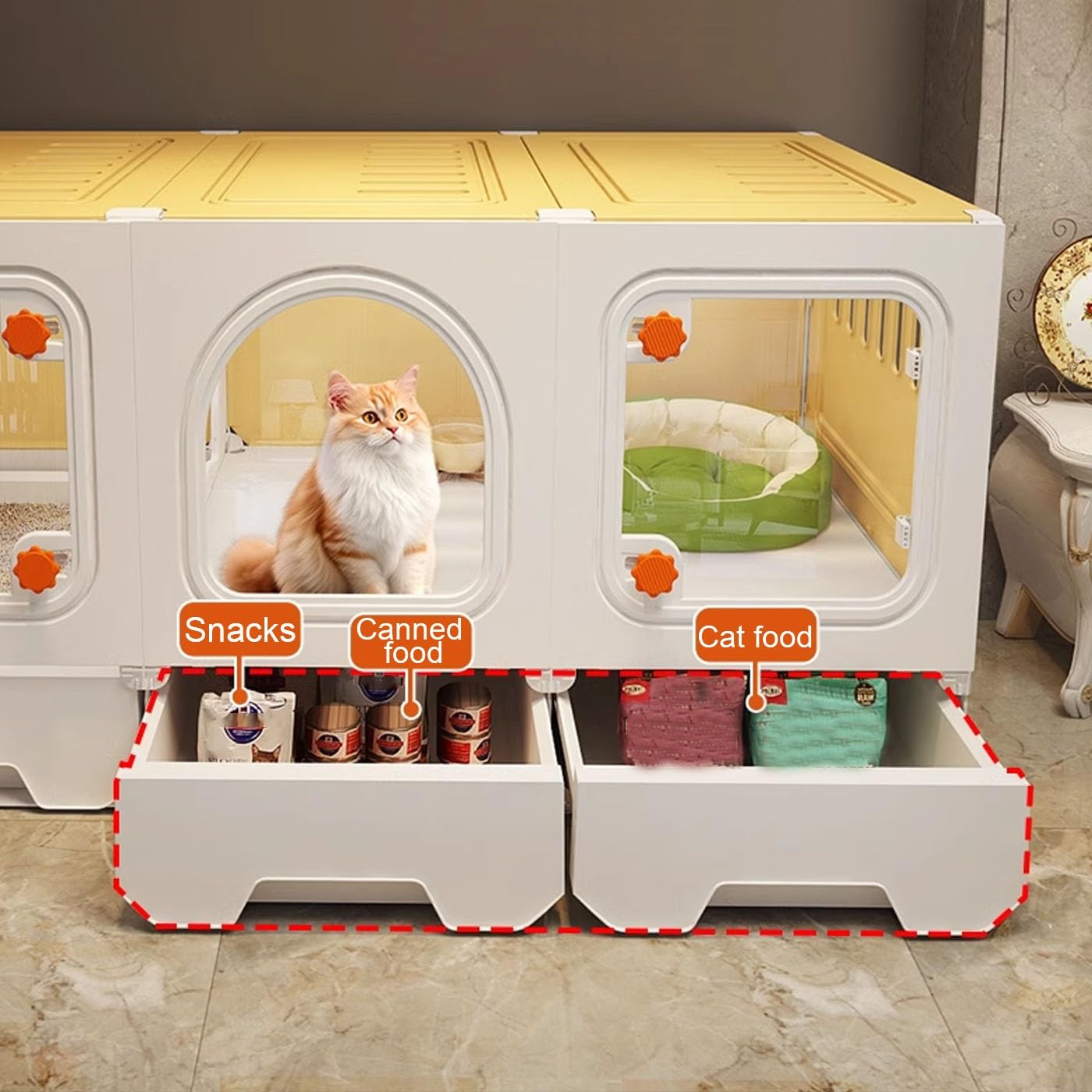 Amazon.co.jp: 猫 ケージ キャットケージ ケージ 猫 猫用ケージ 室内用