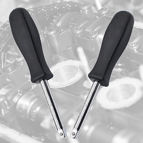 Miniatura 2 de 2 piezas de 14 pulgadas de mango giratorio estándar para reparación de automóviles, 5.9 pulgadas de longitud