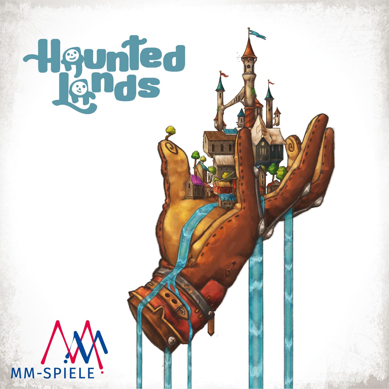 Haunted Lands, Spannendes Gesellschaftsspiel mit Geistern, Hochwertige Holzkomponenten, Ideal für Familien, Für 2-4 Spieler ab 15 Jahren