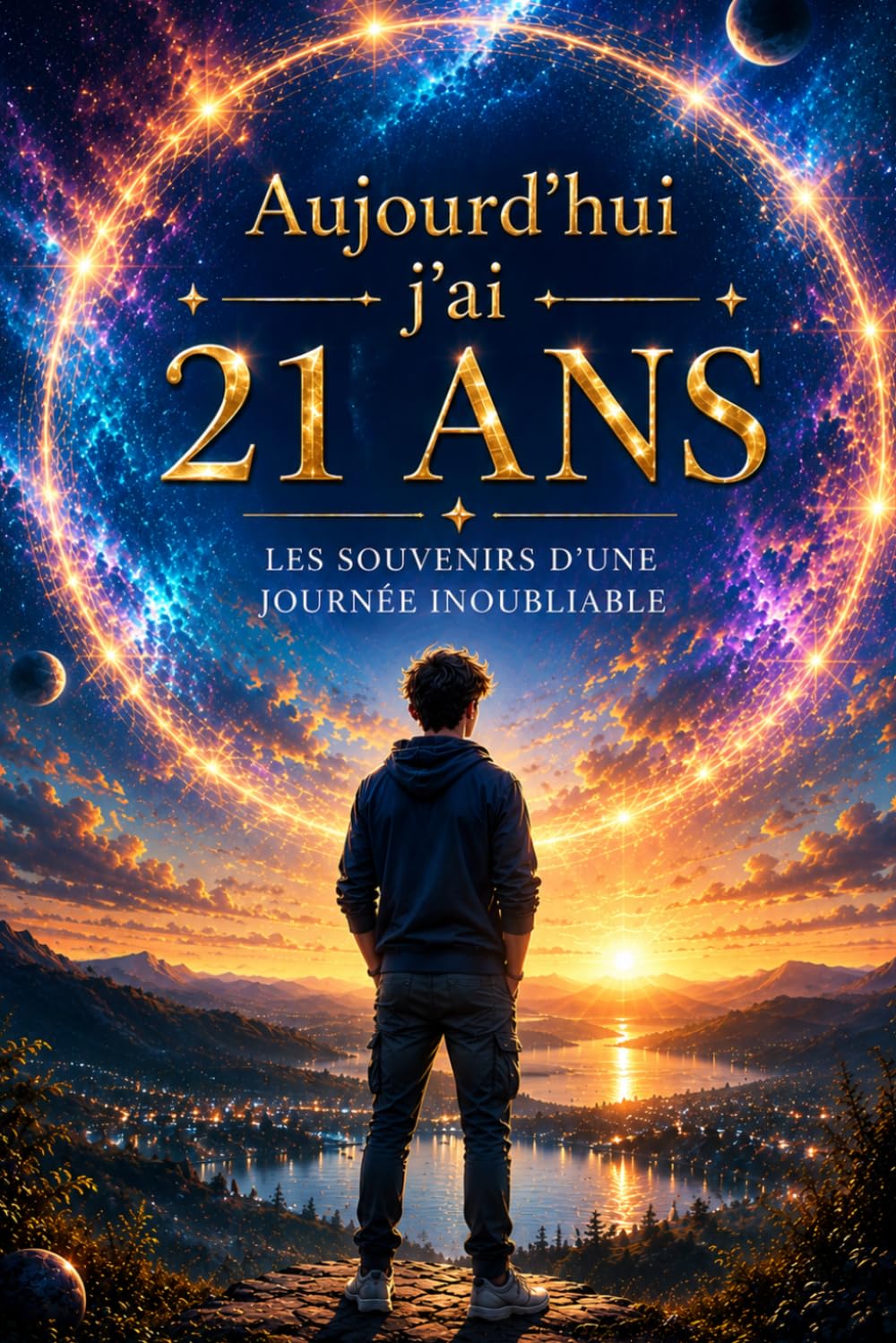 Livre d'Or 21 Ans Homme : Souvenirs d'un anniversaire inoubliable: Messages, photos et souvenirs à partager pour célébrer cette nouvelle étape de vie