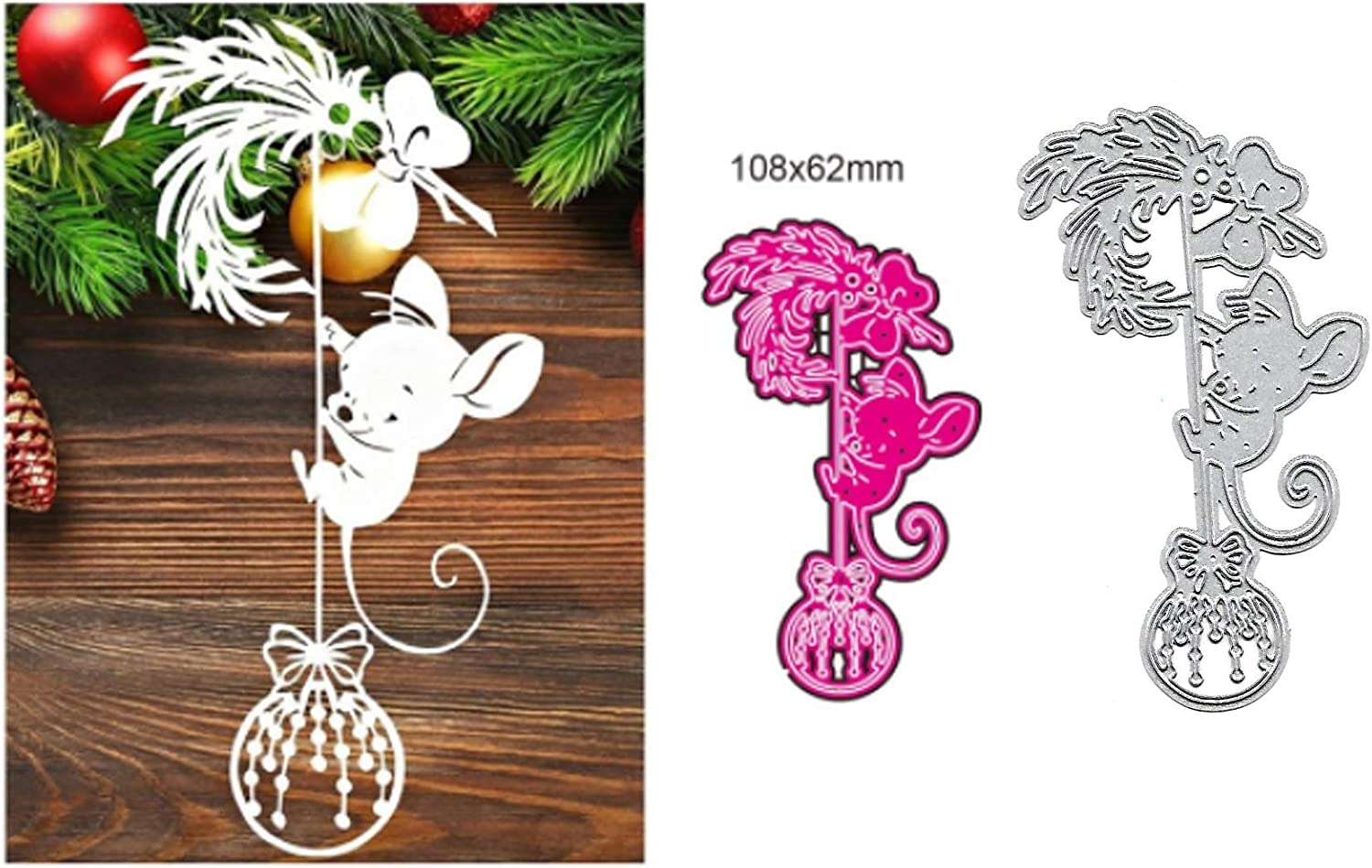 Fustelle Forma Topi Per Biglietti - Per Goffratura E Decorazioni - Foto 11