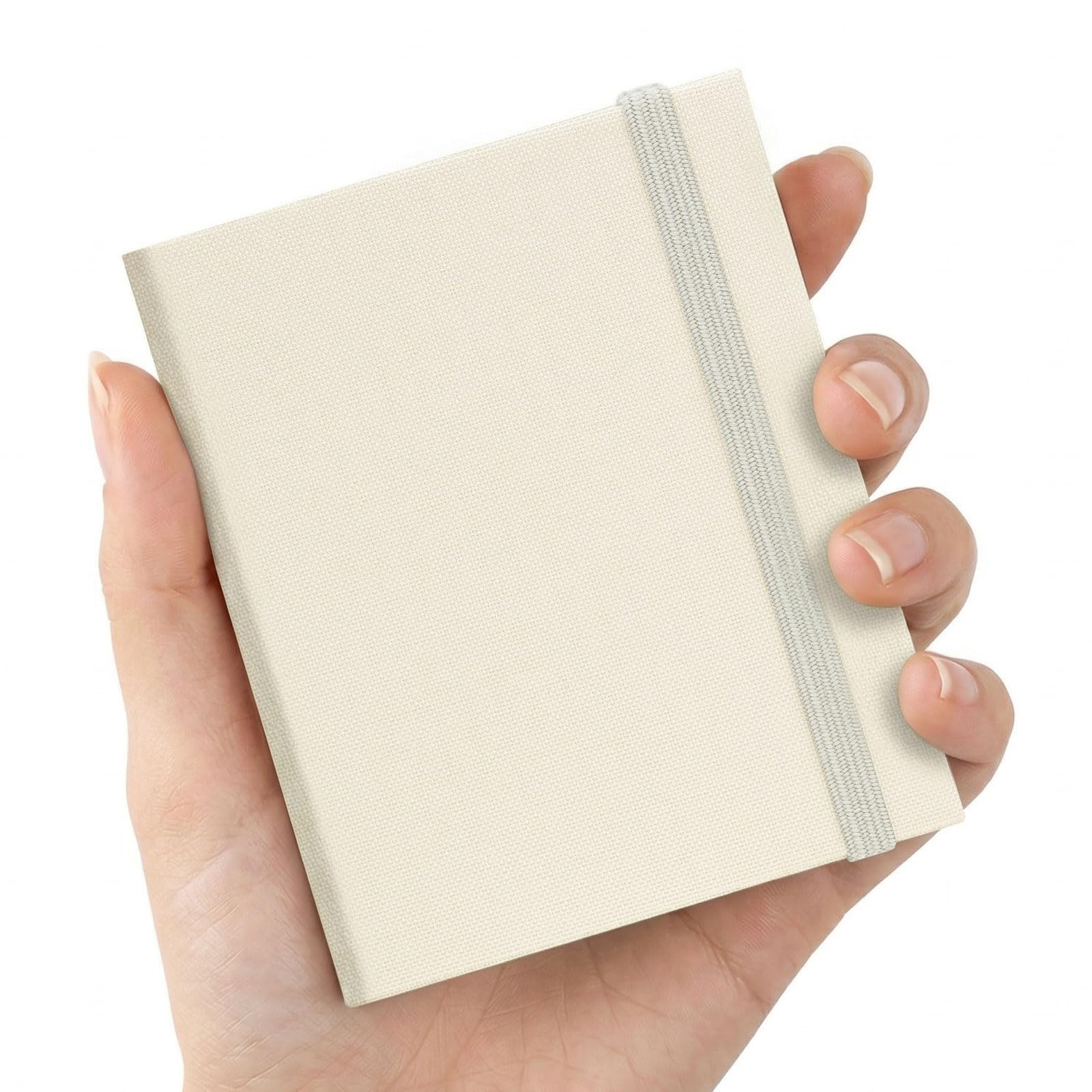Vienrose Polaroid Photo Album Cloth Bound Photo Book for Fujifilm Instax Mini Film 6 x 9 cm Compatible with Mini 12 11 9 and Polaroid Snap PIC-300 52 Pockets, Holds Up to 52 Photos, White