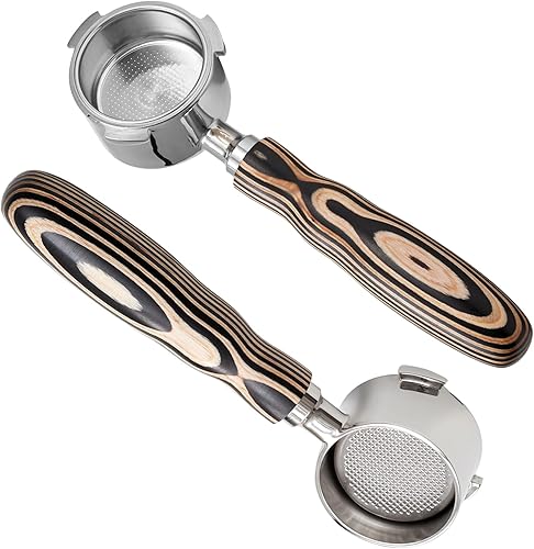 IKAPE Productos de café, 2.008 in, portafiltro desnudo sin fondo, compatible con máquinas de café Delonghi EC0680, EC0685, SMEG y EUPA de 2.008 in IKAPE Productos de café, 2.008 in, portafiltro desnudo sin fondo, compatible con máquinas de café Delonghi EC0680, EC0685, SMEG y EUPA de 2.008 in