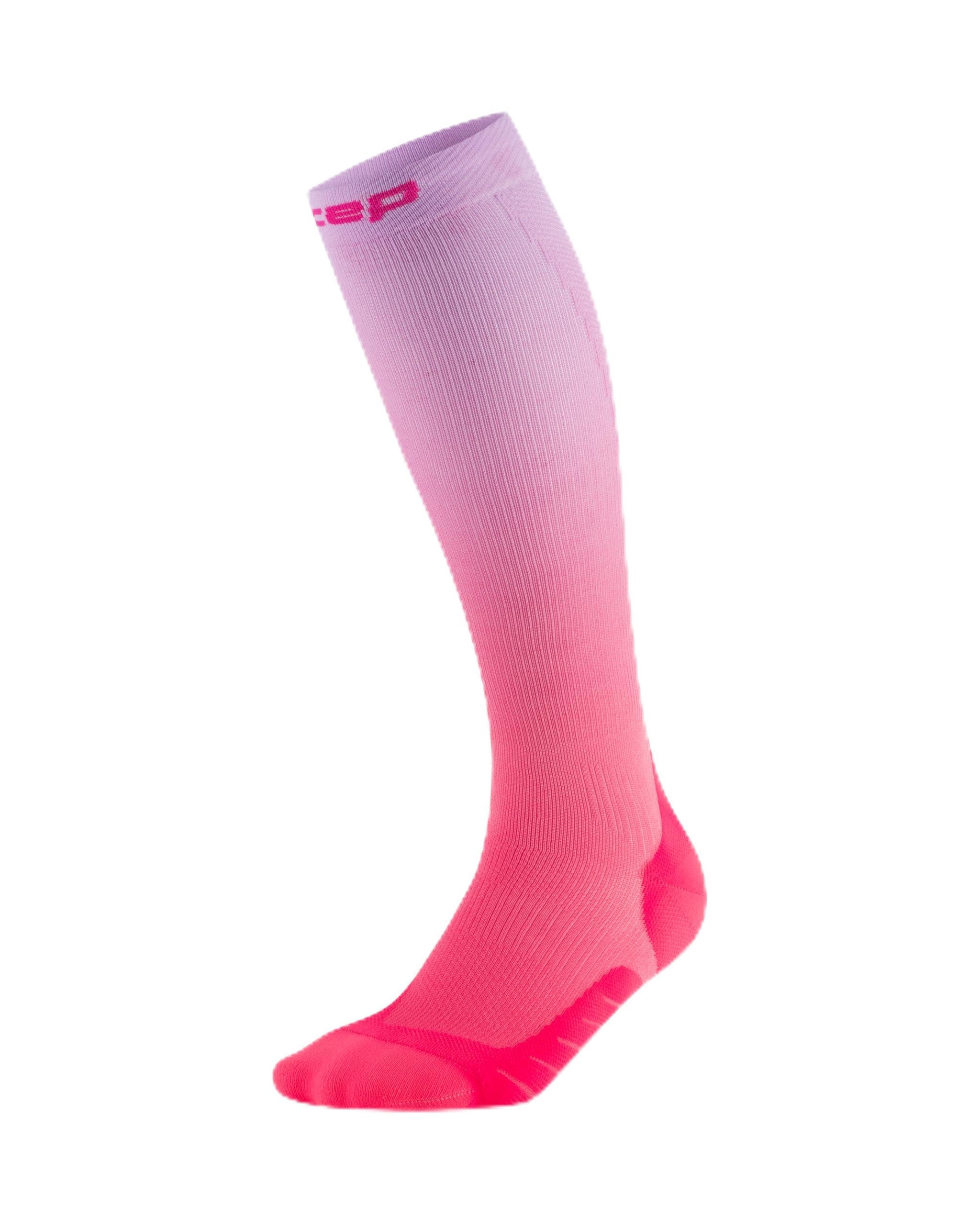 CEP RUN EDT 5.0 GRADIENT TALL LAUFSOCKEN DAMEN – Atmungsaktive Kompressionssocken Damen für Training & Lauf – Leistungsstarke leichte Laufsocken