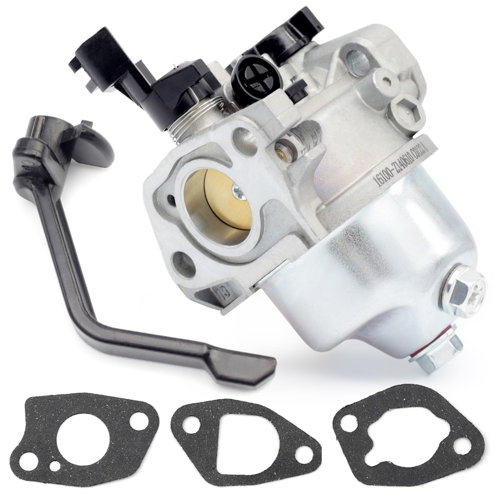 Carburetor Carb Kit Compatible with DeWalt DXGNR4000 Generator Includes 3 Gaskets and Lever