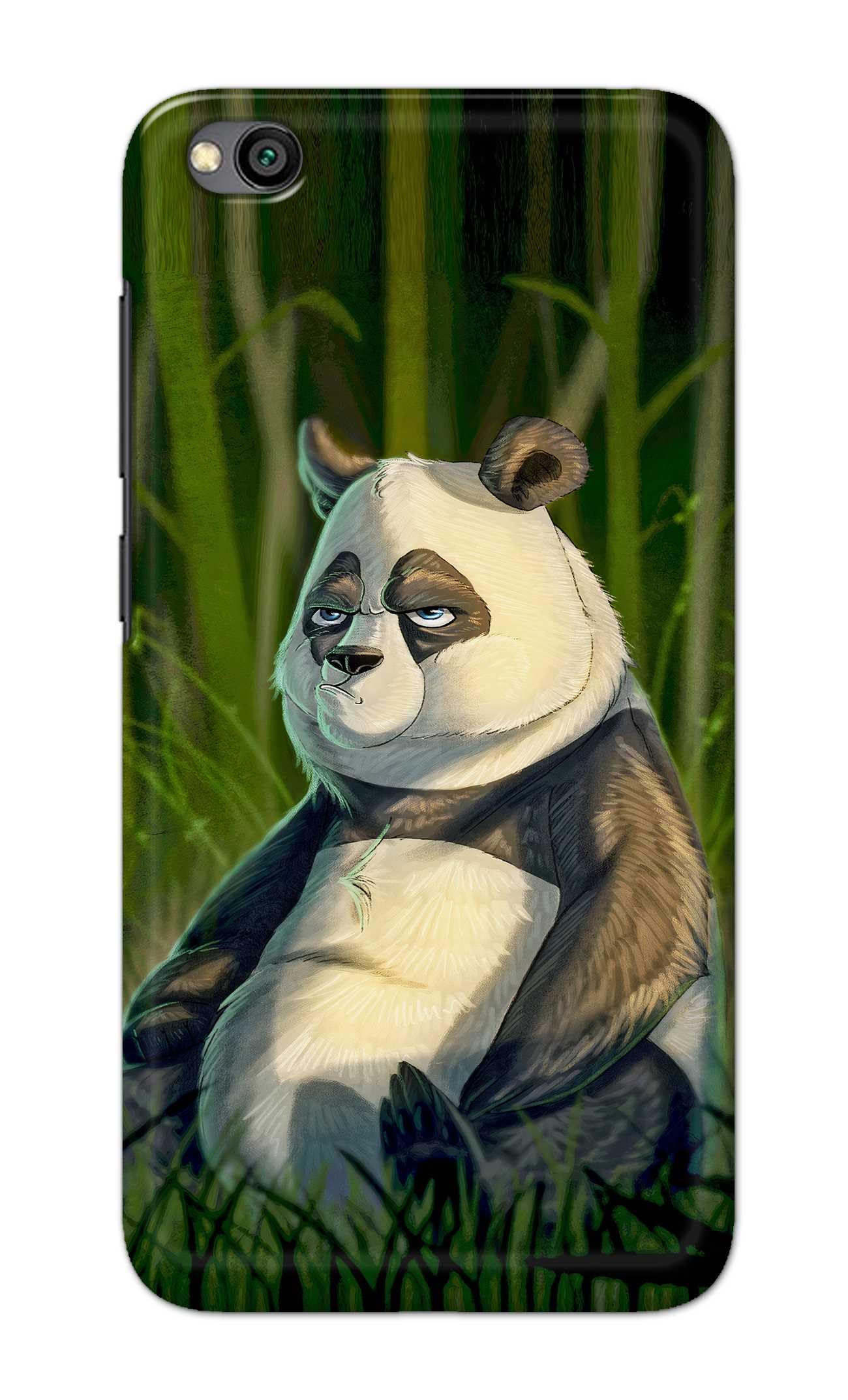 PRINTFIDAA® Printed Hard Back Cover for Mi Redmi GO Back Cover (Panda) -190724(BI)