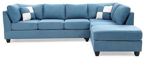 G638B SC Sectional (Without Ottoman), Aqua