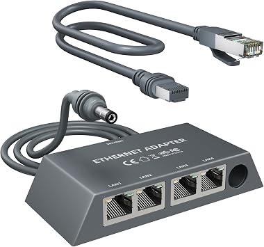 Joinfworld Ethernet Adapter for Starlink Mini/Gen3 & 1.6FT Gen3 Rj45 Cable