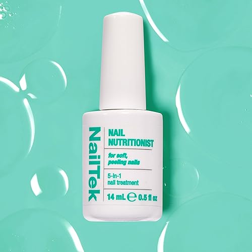 Miniatura 7 de Nail Tek Nutricionista - Fortalecedor de uñas y reparación de uñas dañadas y peladas, cuidado hidratante 5 en 1, 0.5 onzas líquidas