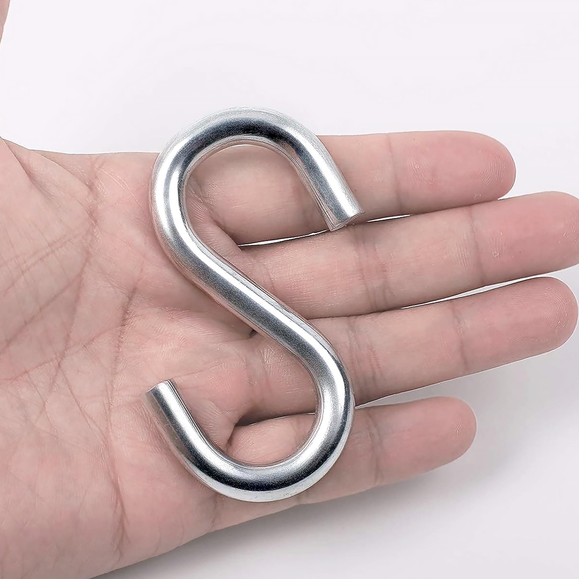 Heavy Duty Stainless Steel S Hooks - 557lb Capacity -6