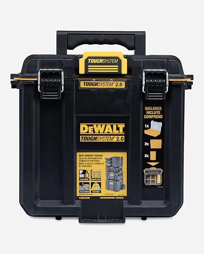 DEWALT ToughSystem 2.0 Compact Deep Toolbox DWST08035
