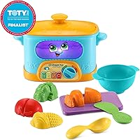 Vista 2 de LeapFrog Choppin' Fun - Olla de aprendizaje, color naranja