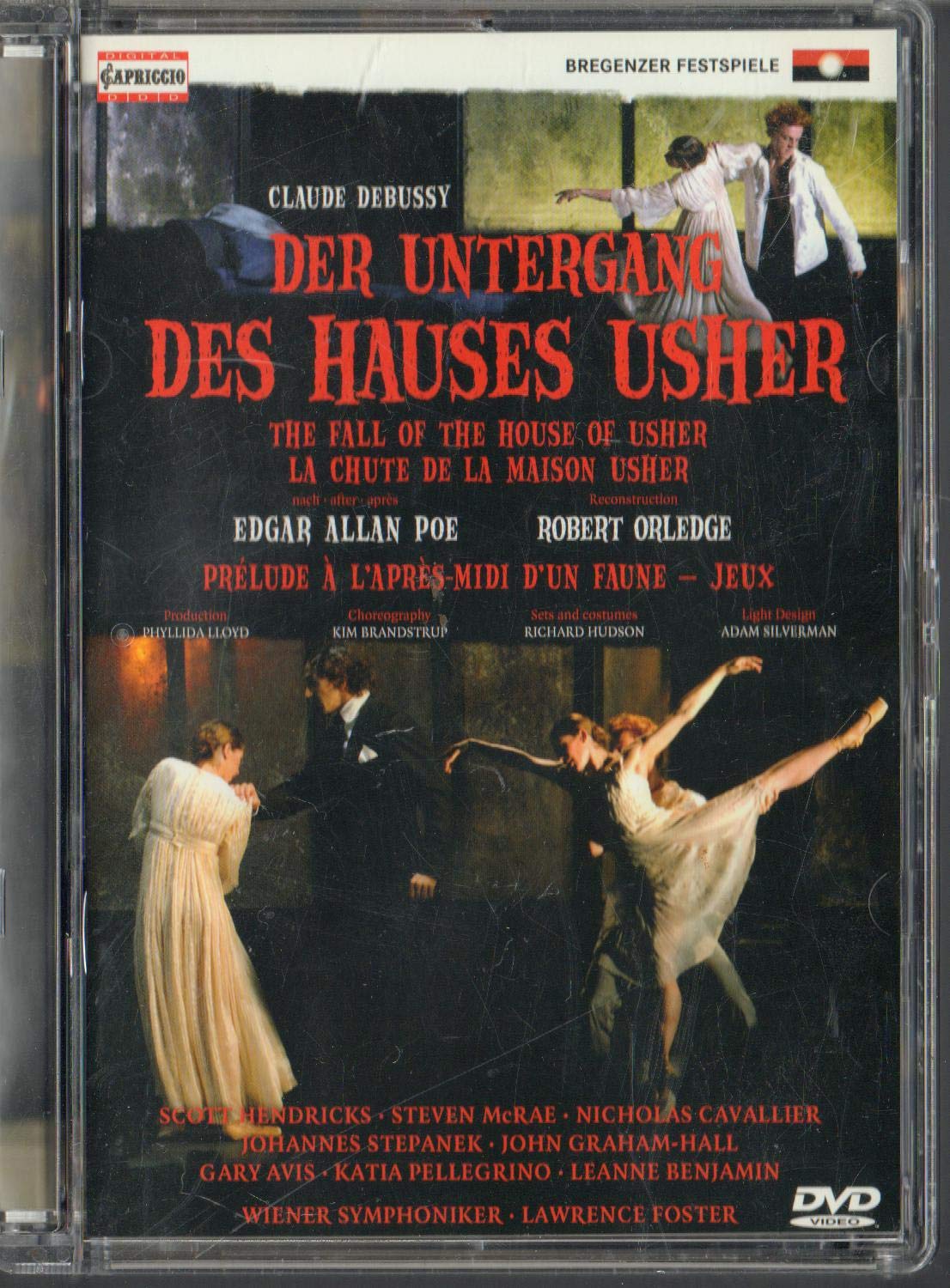 Claude Debussy - La Chute de la Maison Usher . Prélude à la l'après-midi d'un Faune . Jeux (Bregenzer Festspiele 2005)