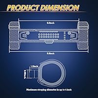 Vista 2 de Luz de cúpula UTV alimentada por baterías, montaje en barra enrollable, luz interior LED, luces de persecución, luces de mapa para UTV SXS Polaris