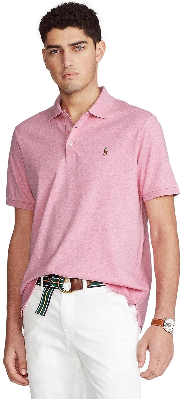 Polo RL Men's Interlock Pony Polo Shirt Pink by POLO RALPH LAUREN - Image 2