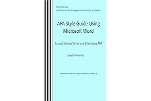 Easiest Way to Master APA Style: A Comprehensive Guide for Writing and...