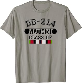 DD-214 Alumni Class of OEF Afghanistan Veteran Pride T-Shirt