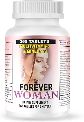 Nutrisalud Products Multivitaminas Forever Woman 365 tabletas para todo un ano. Especialmente para la Mujer, Combaten cansancio, aumentan la energia, elevan defensas del Cuerpo.