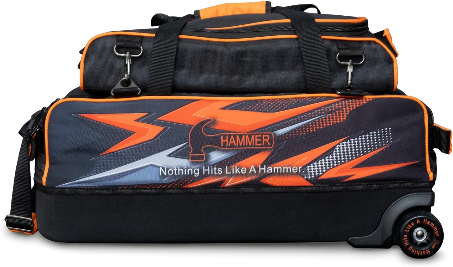 Hammer Dye-Sub Triple Tote Bowling Bag with Shoe Pouch