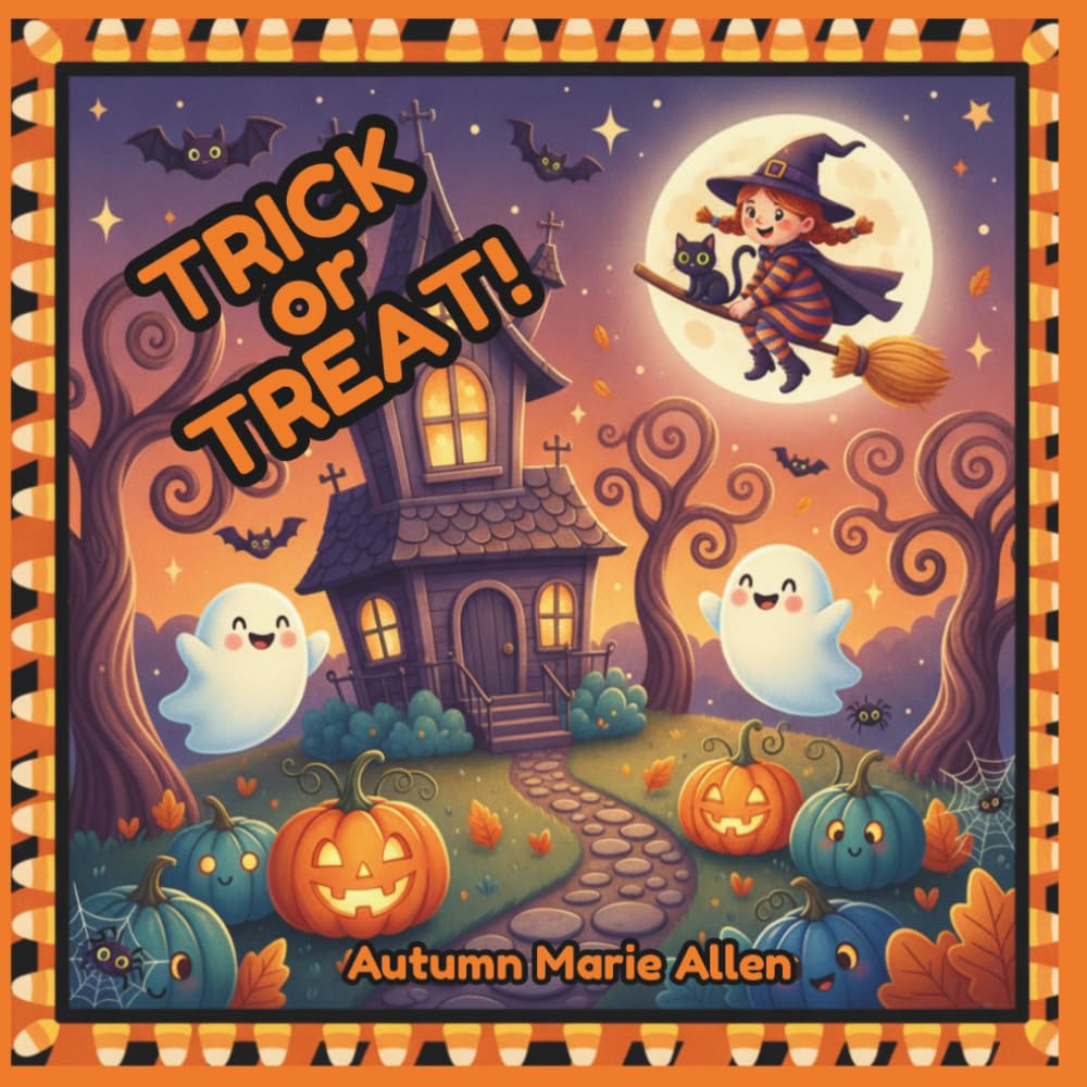 TRICK or TREAT: A Halloween Coloring Book For Kids