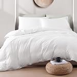 Lane Linen Duvet Cover Twin XL Set, 2 Piece - Charcoal