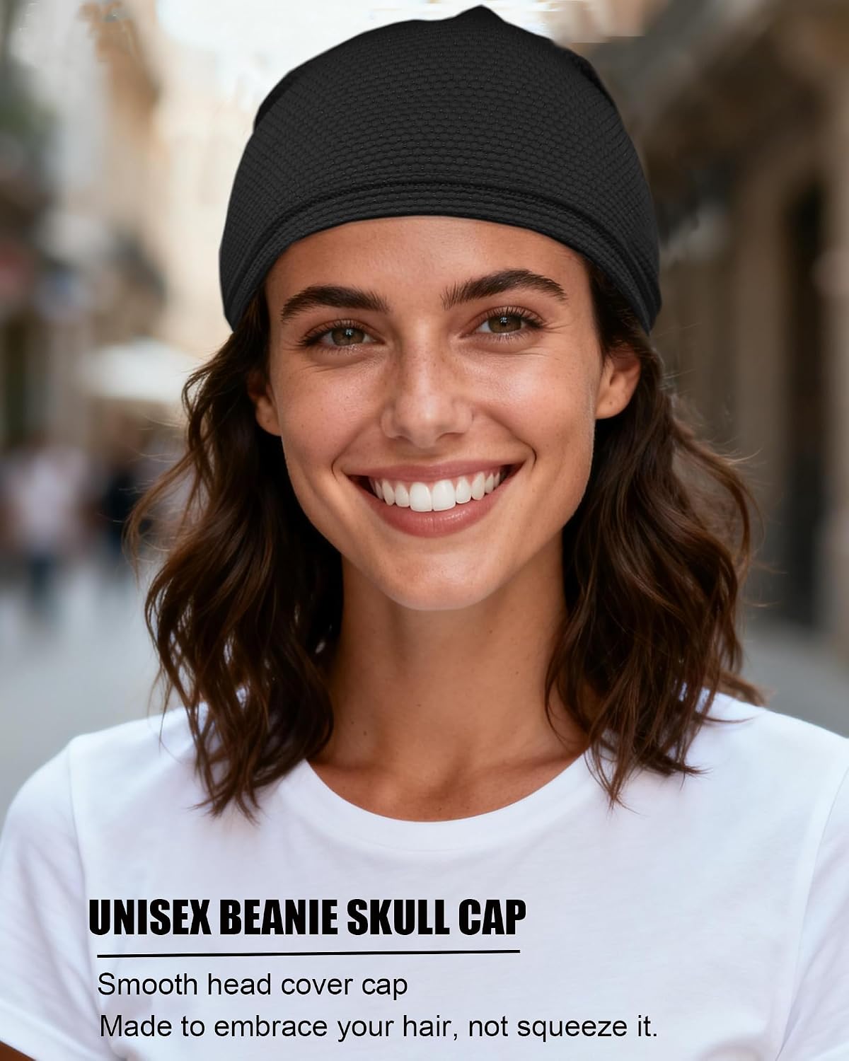 3-Pack Cooling Camo Skull Caps Summer Beanies for Men Women image 5