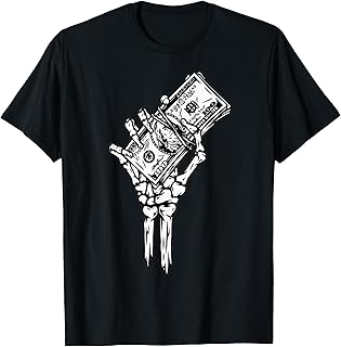 Death Grip Money Hand T-Shirt
