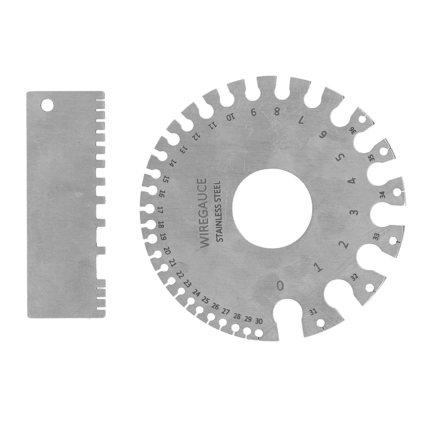 Set aus rostfreiem Stahl Messer und Schäler, 6 Stück