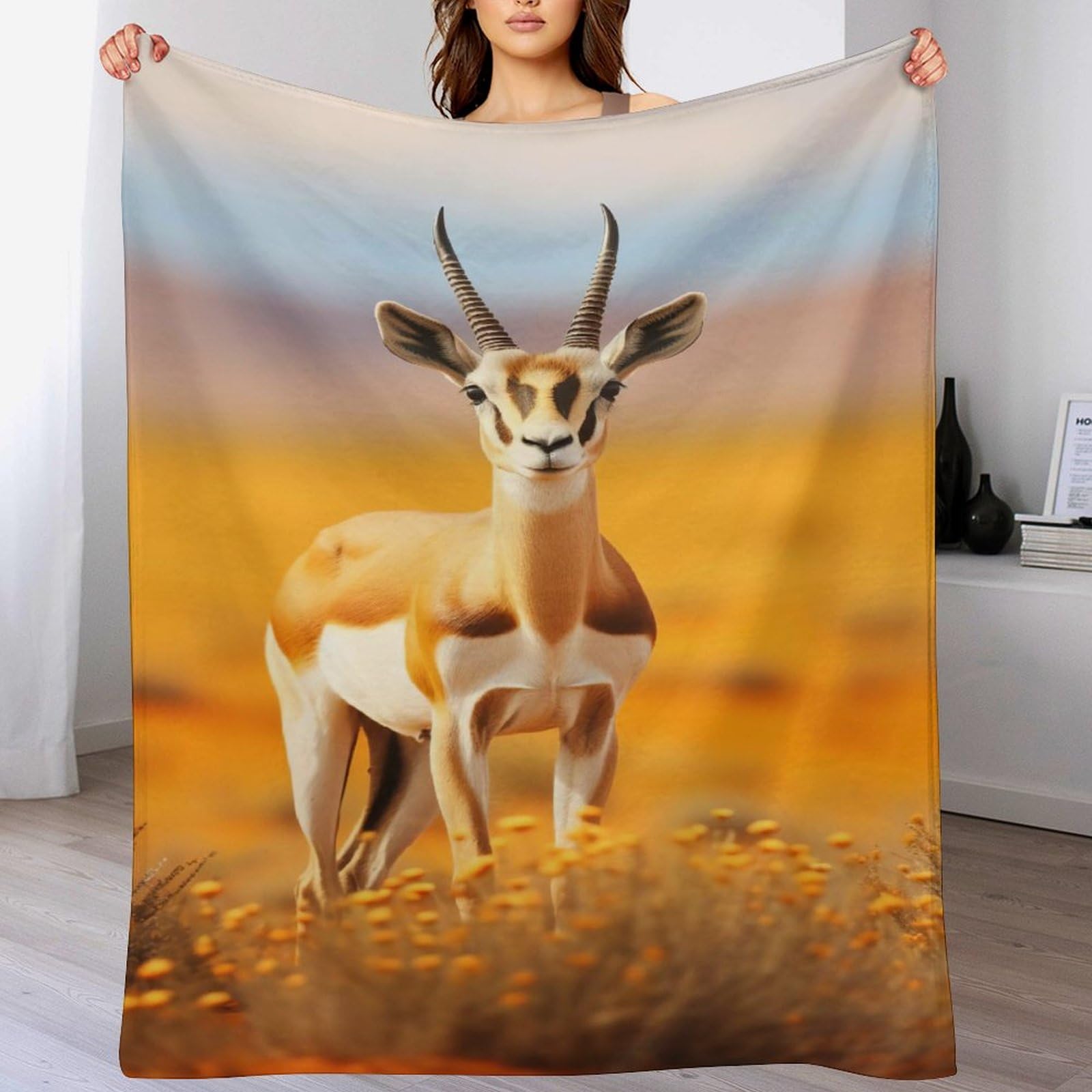 Couverture flanelle polaire douce chaude 130x180cm couverture de canapé lavable